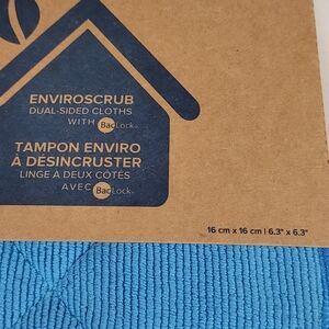 Norwex Blue Enviroscrub Dual-Sided Cloth